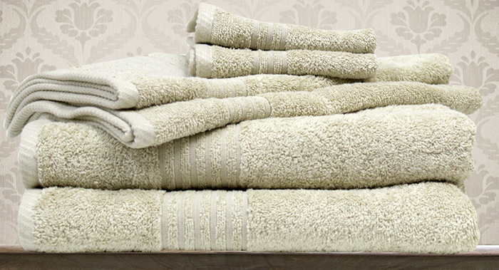 SPA COLLECTION TOWELS ivory